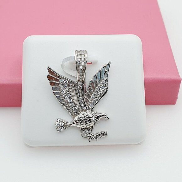 - 925 Sterling Silver Cubic Zirconia Pendant, U19254500 - Picture 4 of 11